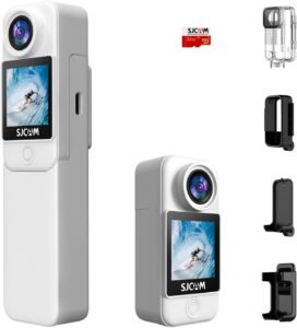 Екшън камера SJCAM C300 Action Camera 4K 2.4G, 5G Dual WiFi 20MP White