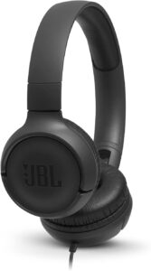 Жични слушалки JBL Tune 500 On-Ear Headphones Black