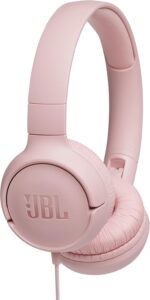 Жични слушалки JBL Tune 500 On-Ear Headphones Pink