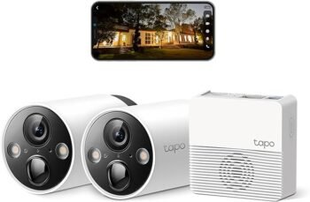 Камера за наблюдение Tapo C420S2 2-Cam + Cloud Storage Surveillance Camera 2K 5200mAh