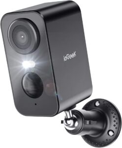 Камера за наблюдение ieGeek ZS-GX3S 2K WiFi Outdoor Surveillance Camera Black