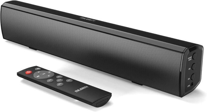 Саундбар за телевизор Majority Bowfell 2.1 Bluetooth Soundbar 30W Black