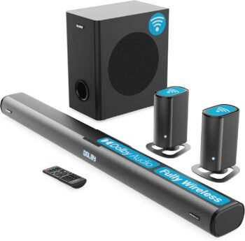 Саундбар за телевизор Majority Everest 5.1 Dolby Audio Soundbar Wireless Subwoofer 300W