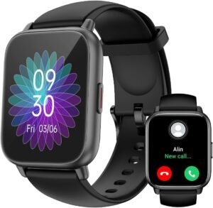 Смарт часовник RUIMEN Smart Watch 1.85 Inch Phone Function Black