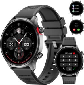 Смарт часовник Riversong Smart Watch Motive 7C 1.52 Inch Black