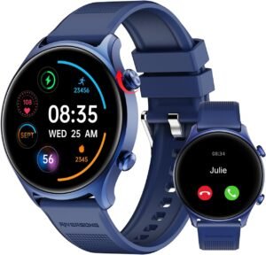 Смарт часовник Riversong Smart Watch Motive 7C 1.52 Inch Navy Blue