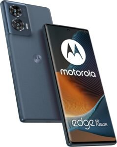 Смартфон Motorola edge50 Fusion 6.7 Inch FHD+ POLED Display 50 MP Dual Camera 8 256GB Forest Blue