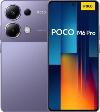 Смартфон Xiaomi Poco M6 Pro Smartphone 8 256GB 120 Hz 6.67 Inch AMOLED DotDisplay Purple