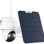 Соларна камера за видеонаблюдение Reolink Argus PT Ultra 8MP Solar Surveillance Camera Outdoor WiFi White