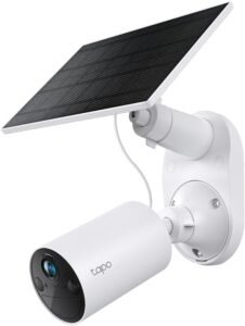 Соларна камера за видеонаблюдение Tapo C410 KIT 2K Solar Surveillance Camera Outdoor Battery 6400mAh