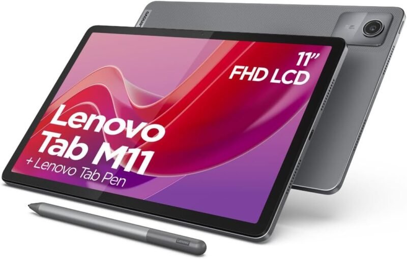 Таблет Lenovo Tab M11 Tablet 11 Inch WUXGA Display MediaTek Helio G88 4GB 128GB Android 13 Grey