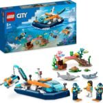 LEGO City Изследователска лодка за гмуркане (60377)