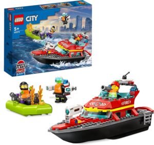 LEGO City Пожарникарска спасителна лодка (60373)