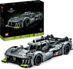 LEGO Technic PEUGEOT 9X8 24H Le Mans – хибридна свръхкола (42156)