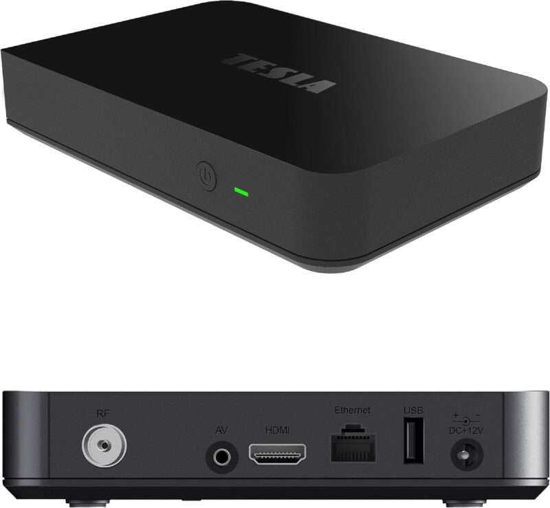 Tesla Mediabox XT850 4K Android TV Box DVB-T2 Tuner & Hybrid TV Receiver Мултимедиен плеър