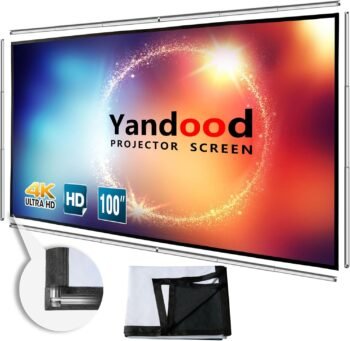 Екран за проектор Yandood Projector Screen 100 Inch Frame 16:9