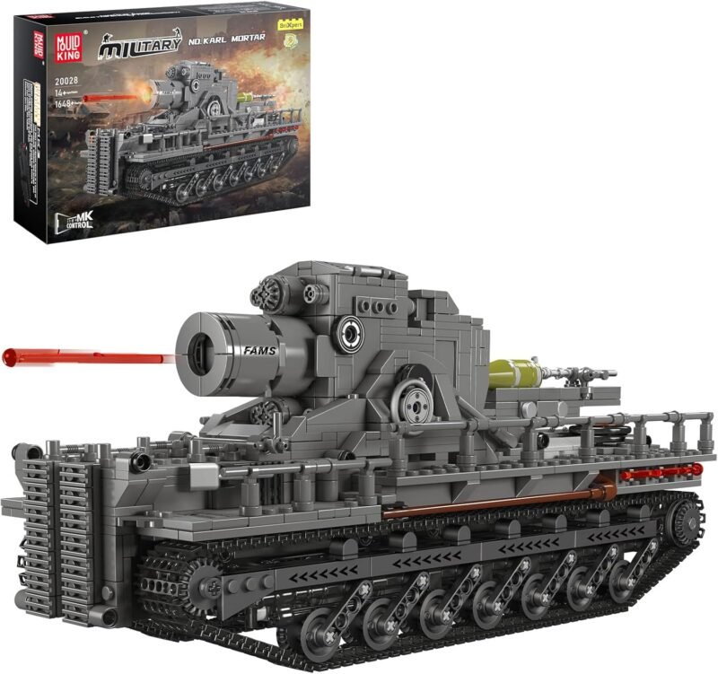 Конструктор Mould King Military Karl Mortar Tank Дистанционно управление (20028)