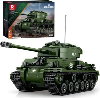 Конструктор Reobrix M4A3E8 Sherman Medium Tank (77030)