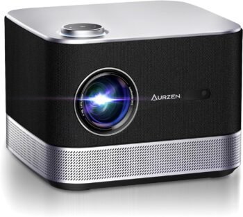 Мултимедиен проектор AURZEN Boom 3 Auto Focus HDR10 Full HD 1080P 4K Support WiFi-6 Black