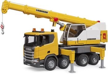 Bruder Scania Super 560R Liebherr Камион с Кран