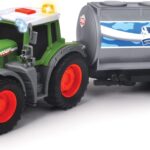 Dickie Toys Fendt Трактор с ремарке за мляко