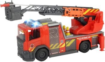 Dickie Toys Scania Пожарна кола с въртяща се стълба