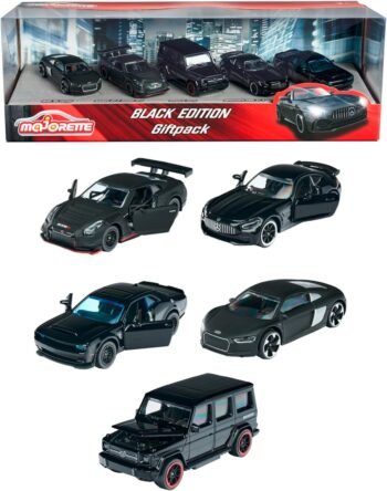 Majorette Black Edition Gift Set подаръчен комплект 5 модела колички