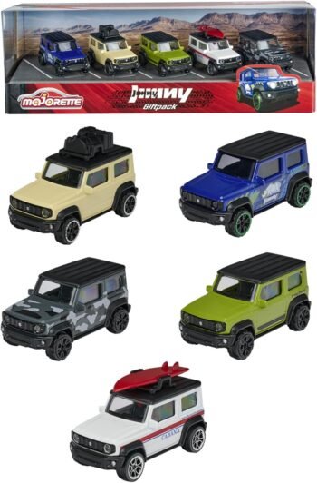 Majorette Suzuki Jimny Gift Set подаръчен комплект 5 модела колички