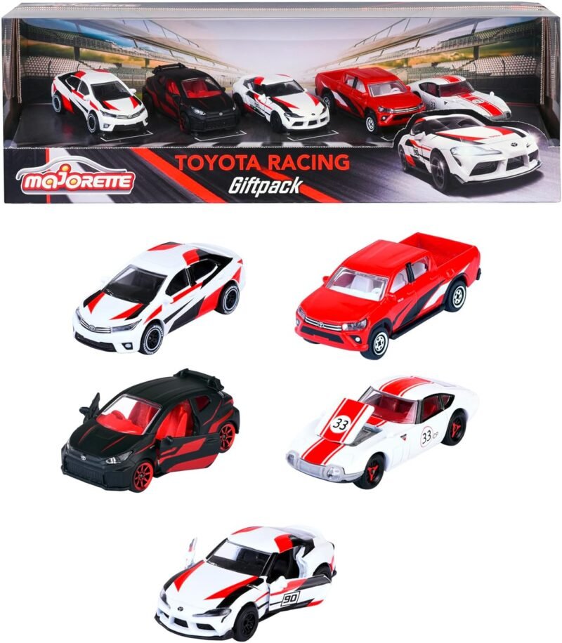 Majorette Toyota Racing Gift Set подаръчен комплект 5 модела колички