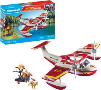 Playmobil Action Heroes Пожарен самолет (71463)