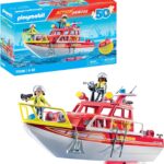 Playmobil Action Heroes Противопожарна лодка (71598)