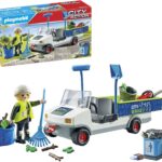 Playmobil City Action Количка градска чистота (71433)