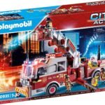 Playmobil City Action Пожарна кола с въртяща се стълба (70935)