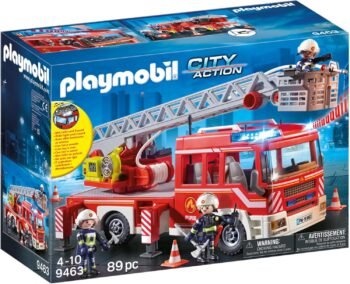 Playmobil City Action Пожарна кола с въртяща се стълба (9463)