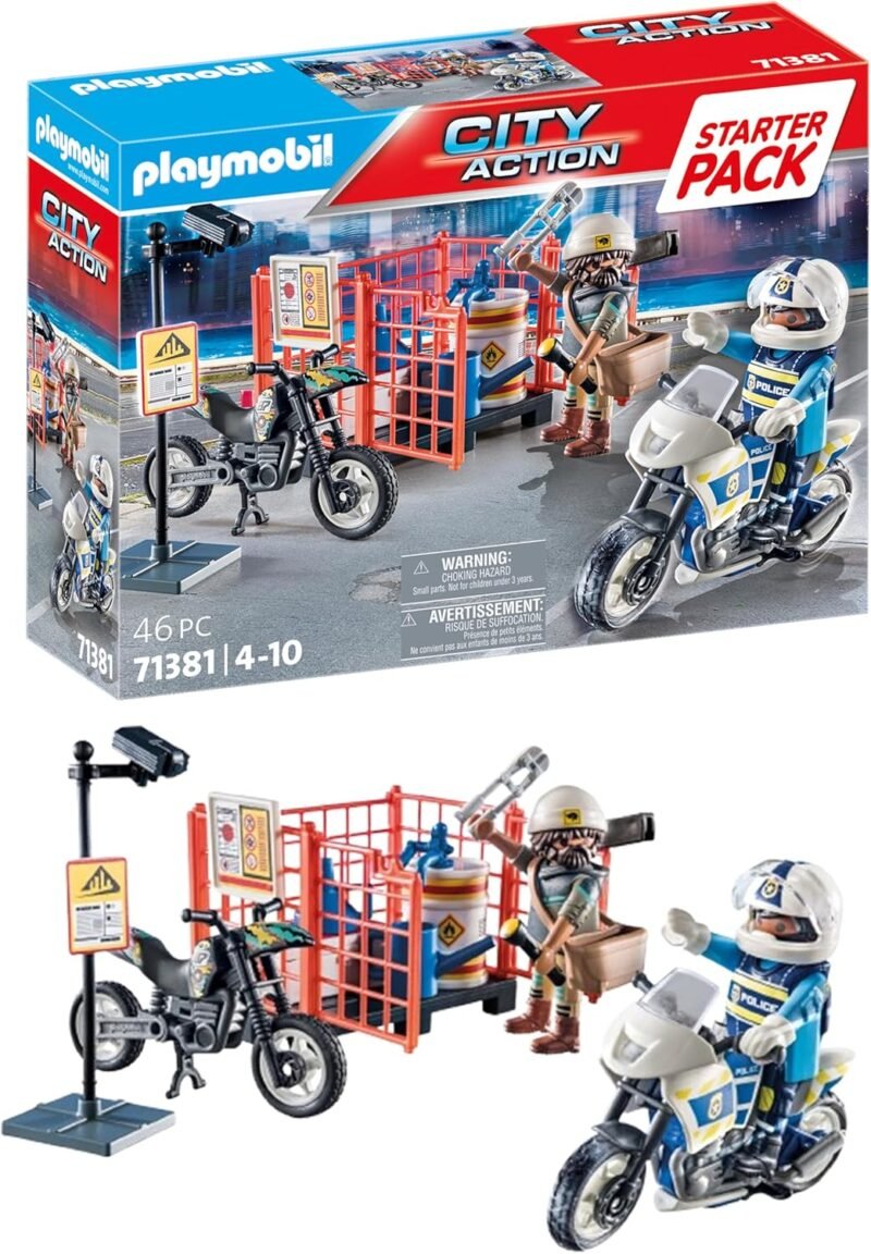 Playmobil City Action Полицай и крадец (71381)