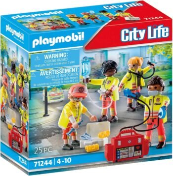 Playmobil City Life Спасителен екип (71244)