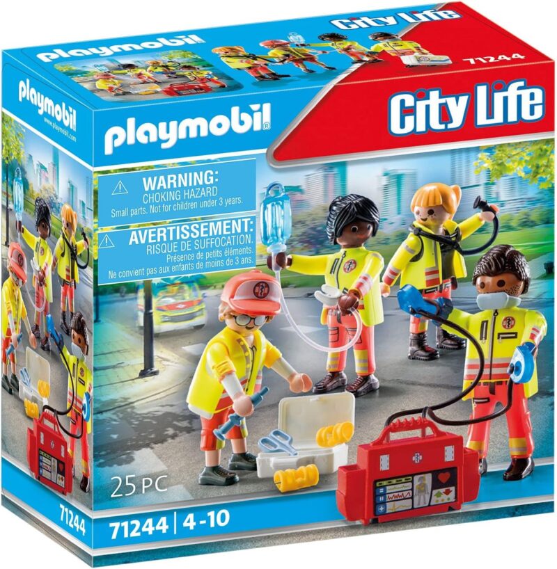 Playmobil City Life Спасителен екип (71244)