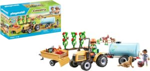 Playmobil Country Трактор с ремарке и цистерна за вода (71442)