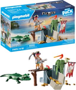 Playmobil Pirates Пират с алигатор (71473)