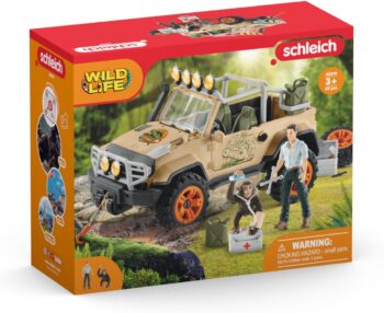 Schleich Wild Life Джип и рейнджър (42410)