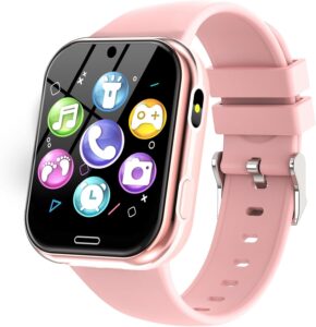 Детски смарт часовник Igreeman Smart Watch Call Function SOS Camera 1.54 Inch Display Pink