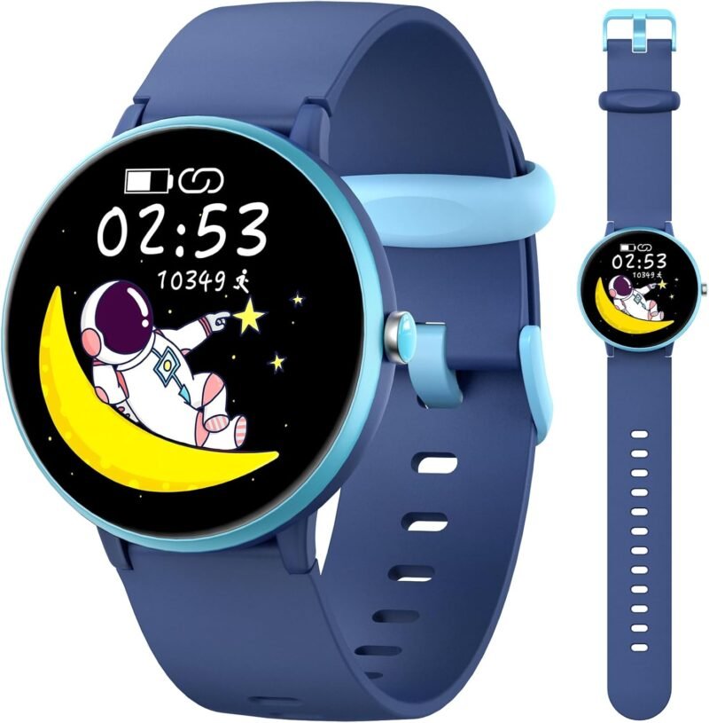 Детски смарт часовник JOYELE Smart Watch IP68 1.5 Inch Display Blue