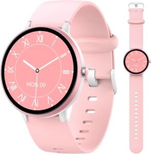 Детски смарт часовник JOYELE Smart Watch IP68 1.5 Inch Display Pink