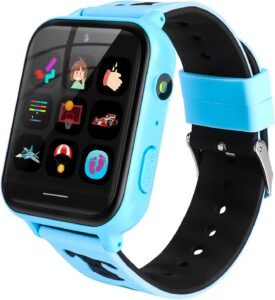 Детски смарт часовник OKYUK 2G Smart Watch 1.68 Inch Display Blue