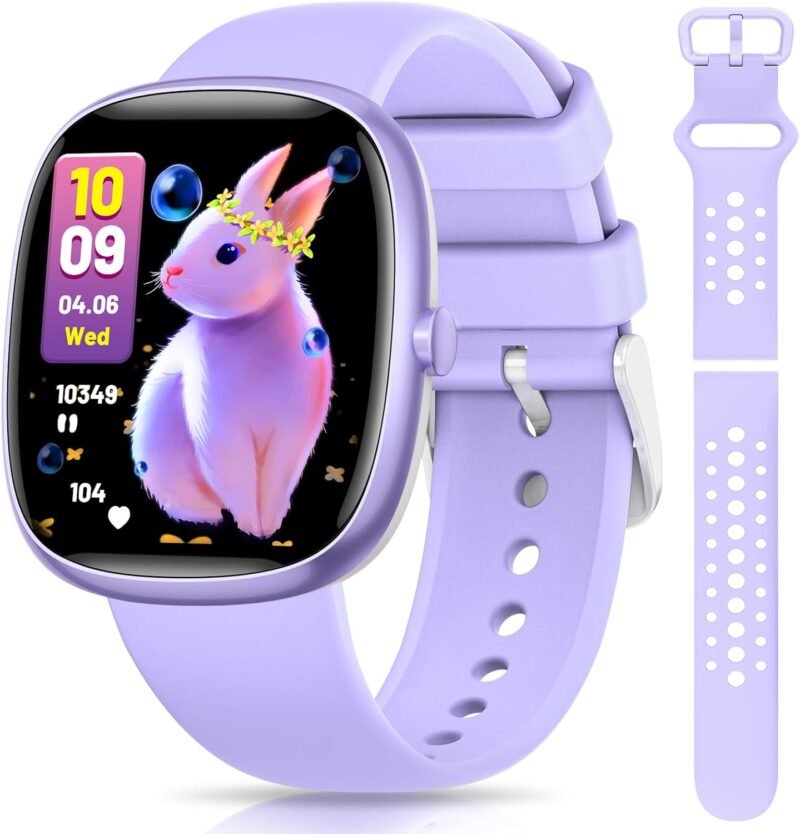 Детски смарт часовник TotsyFun G61 Smart Watch 1.5 Inch Display Purple