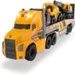 Dickie Toys Volvo Камион с багер и челен товарач