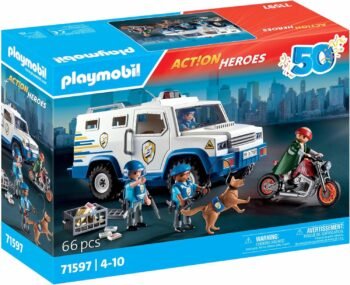 Playmobil Action Heroes Брониран Транспортьор (71597)