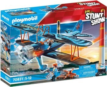 Playmobil Air Stuntshow Самолет със звук на двигателя Phoenix (70831)