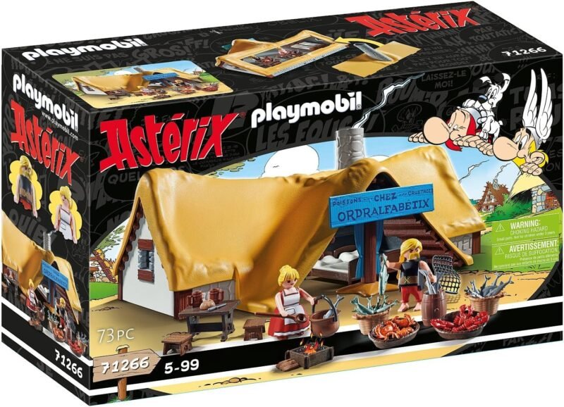 Playmobil Asterix Търговец на риба (71266)