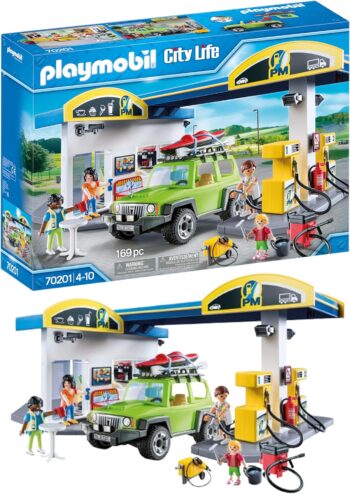 Playmobil City Life Бензиностанция (70201)